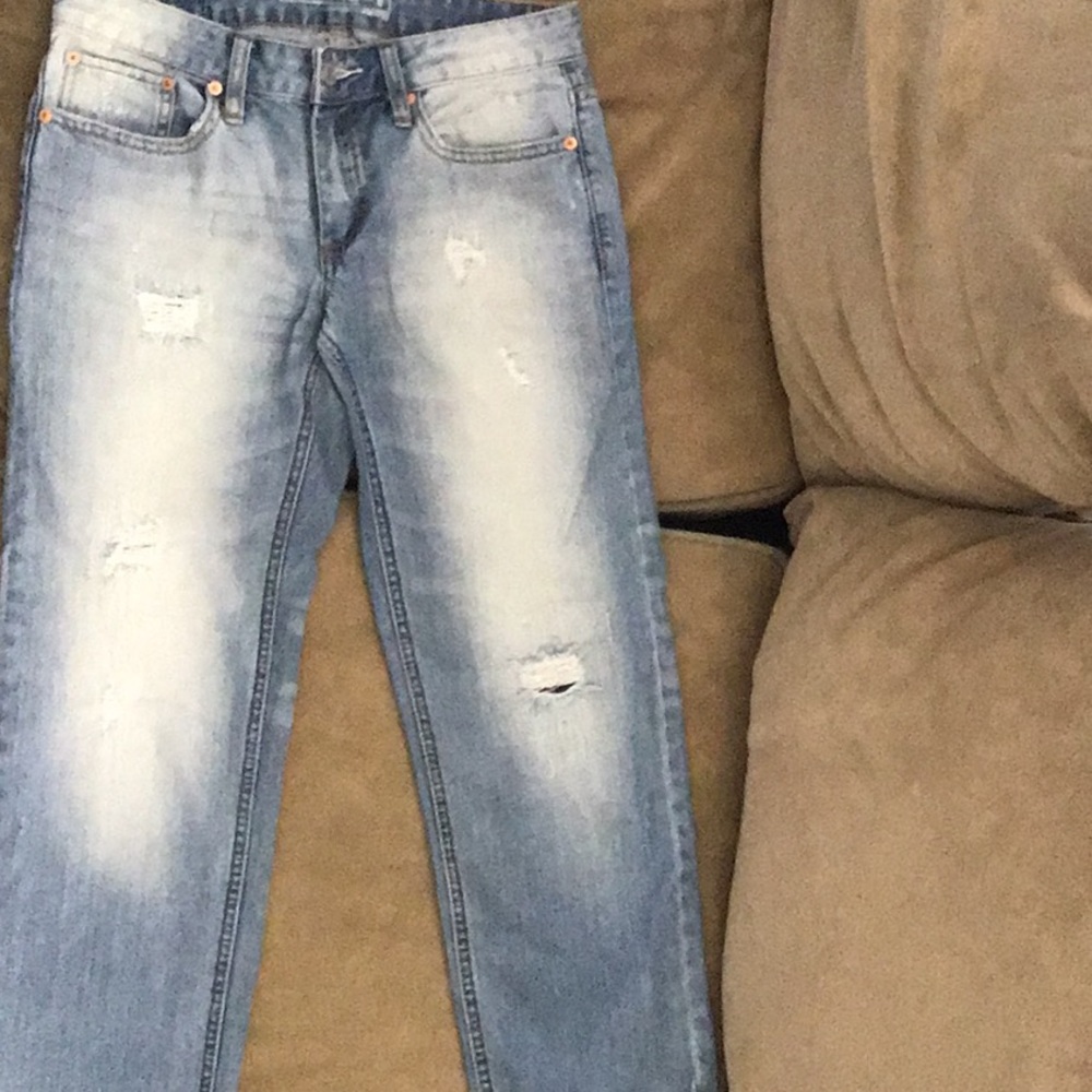 Relaxed Capri Jeans West Size 8